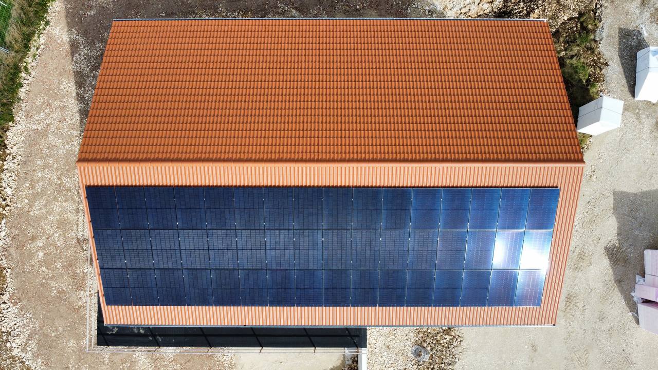 Solar panel installation